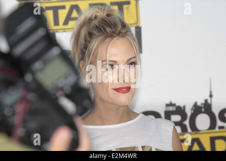 Eva Hassmann bei Grossstadtklein premiere im Kino der Kulturbrauerei.  Wo: Berlin, Deutschland bei: 6. August 2013 Stockfoto