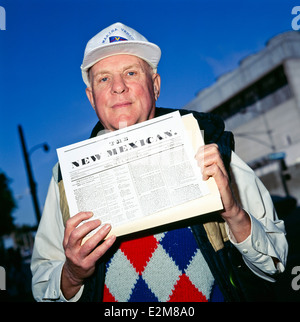 LOS ANGELES, CA-1 März: Medien außerhalb des Gerichtsgebäudes an der o.j. Trial in Los Angeles, Kalifornien am 1. März 1995. Stockfoto