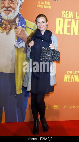 Annika Kipp bei der Filmpremiere von Sein Letztes Rennen in der Kulturbrauerei-Filmtheater.  Wo: Berlin, Deutschland bei: 7. Oktober 2013 Stockfoto