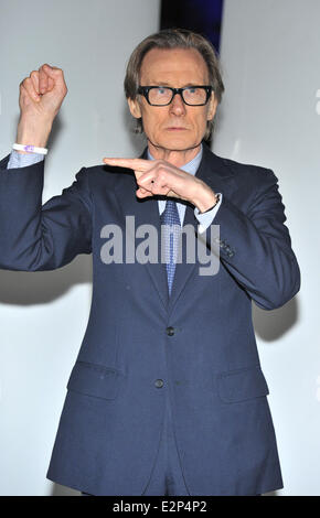 'IF - genug Nahrung für alle' Twitter-Charity-Kampagne-Launch-Event im Somerset House - Ankünfte statt.  Mitwirkende: Bill Nighy wo: London, Vereinigtes Königreich bei: 23. Januar 2013 Stockfoto