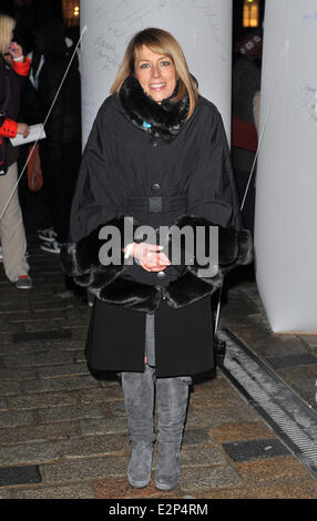 'IF - genug Nahrung für alle' Twitter-Charity-Kampagne-Launch-Event im Somerset House - Ankünfte statt.  Mitwirkende: Fay Ripley wo: London, Vereinigtes Königreich bei: 23. Januar 2013 Stockfoto