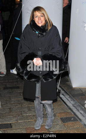 'IF - genug Nahrung für alle' Twitter-Charity-Kampagne-Launch-Event im Somerset House - Ankünfte statt.  Mitwirkende: Fay Ripley wo: London, Vereinigtes Königreich bei: 23. Januar 2013 Stockfoto