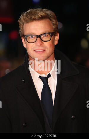 Die Europa-Premiere von "Ich geben es ein Jahr" - Ankünfte London, England - 24.01.13 Featuring: Simon Baker wo: London, Vereinigtes Königreich bei: 24. Januar 2013 Stockfoto