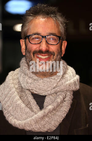 Die Europa-Premiere von "ich geben es ein Jahr"-Ankünfte mit: David Baddiel Where: London, Vereinigtes Königreich bei: 24. Januar 2013 Stockfoto
