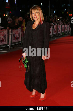 Die Europa-Premiere von "ich geben es ein Jahr"-Ankünfte Featuring: Fay Ripley wo: London, Vereinigtes Königreich bei: 24. Januar 2013 Stockfoto