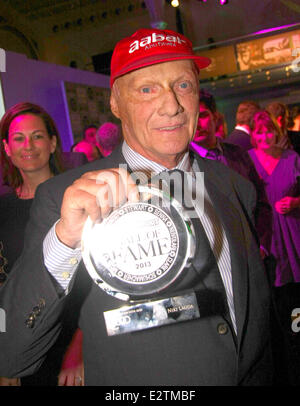 Motor Sport Magazin 2013 Hall Of Fame statt an der Königlichen Opernhaus - innen mit: Niki Lauda wo: London, Vereinigtes Königreich bei: 25. Februar 2013 Stockfoto