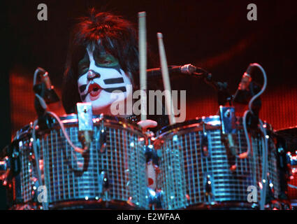 KISS live auf Allphones Arena Featuring durchzuführen: küssen wo: Sydney, Australien bei: 10. März 2013 Stockfoto