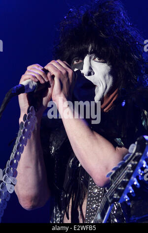 KISS live auf Allphones Arena Featuring durchzuführen: küssen wo: Sydney, Australien bei: 10. März 2013 Stockfoto