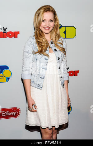 ABC/Disney Upfronts statt in der Hudson-Theater im Millennium Broadway Hotel Featuring: Dove Cameron Where: New York City, USA: 12. März 2013 Stockfoto