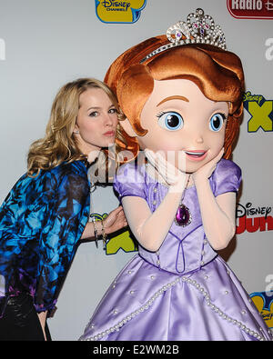 ABC/Disney Upfronts statt in der Hudson-Theater im Millennium Broadway Hotel Featuring: Bridgit Mendler wo: New York City, USA: 12. März 2013 Stockfoto