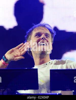 Ultra Music Festival am Bayside Park - Tag 3 mit: Armin van Buuren wo: Miami, Florida, USA bei: 17. März 2013 Stockfoto