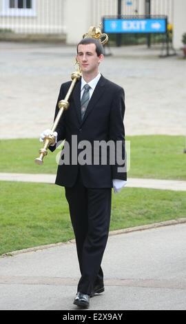 Justin Welby thront als 105. Erzbischof von Canterbury an Canterbury Kathedrale Featuring: Atmosphäre wo: Kent, Großbritannien: 21. März 2013 Stockfoto