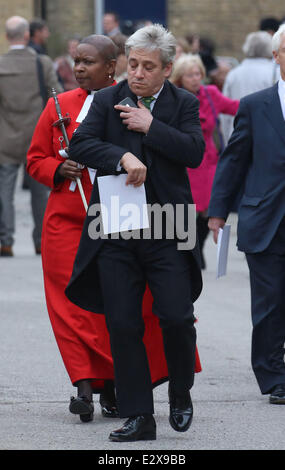 Justin Welby thront als 105. Erzbischof von Canterbury an Canterbury Kathedrale Featuring: Atmosphäre wo: Kent, Einheit Stockfoto