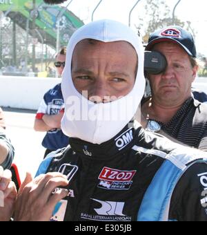 Prominente teilnehmen am Celeb/Pro Rennen auf der Grand Prix von Long Beach Featuring: Stephen Droff Where: Long Beach, Kalifornien, USA bei: 19. April 2013 Stockfoto