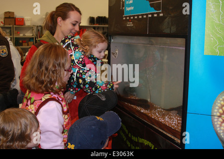 Alpena Fish and Wildlife Conservation Office Ribbon Cutting Veranstaltung Stockfoto