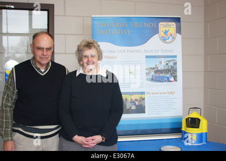 Alpena Fish and Wildlife Conservation Office Ribbon Cutting Veranstaltung Stockfoto