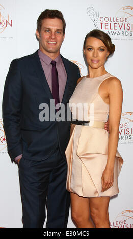 34. College Television Awards Gala im JW Marriott Los Angeles L.A. LIVE - Ankünfte mit: Natalie Zea Where: Los Angeles, California, Vereinigte Staaten von Amerika bei: 25. April 2013 Stockfoto