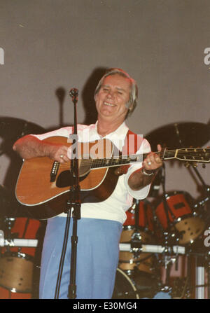 George Jones Archiv Fotos Featuring: George Jones wo: Houston, Texas, USA als: 11. April 1987 Stockfoto