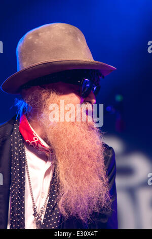 Moving Sidewalks führt am Psych Fest in Austin Featuring: Billy Gibbons wo: Austin, TX, USA bei: 26. April 2013 Stockfoto