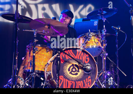 Moving Sidewalks führt am Psych Fest in Austin Featuring: Billy Gibbons wo: Austin, TX, USA bei: 26. April 2013 Stockfoto