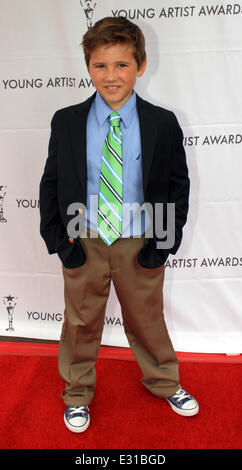 34. annual Young Artist Awards im The Sportsman Lodge mit: Tyler Champagner wo: Los Angeles, CA, Vereinigte Staaten von Amerika bei: 5. Mai 2013 Stockfoto
