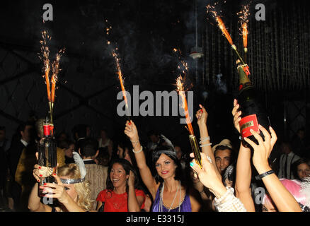 John Terzian und Markus Molinari die Geburtstagsfeier bei Bootsy Faltenbalgabdichtung mit: Atmosphäre wo: Los Angeles, California, Vereinigte Staaten von Amerika bei: 25. Mai 2013 Stockfoto