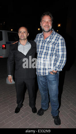 Schauspieler Russell Crowe ist Istanbul mit unterwegs gesehen: Russell Crowe Where: Istanbul, Türkei: 26. Mai 2013 Stockfoto