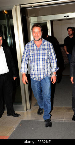 Schauspieler Russell Crowe ist Istanbul mit unterwegs gesehen: Russell Crowe Where: Istanbul, Türkei: 26. Mai 2013 Stockfoto