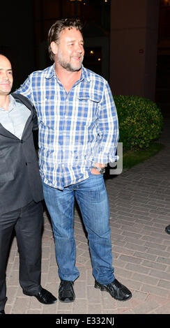 Schauspieler Russell Crowe ist Istanbul mit unterwegs gesehen: Russell Crowe Where: Istanbul, Türkei: 26. Mai 2013 Stockfoto