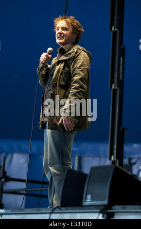 RockNess Festival in Inverness - Performances - Tag 2 mit: Dylan Moran wo: Inverness, Schottland bei: Kredit-8. Juni 2013 Stockfoto