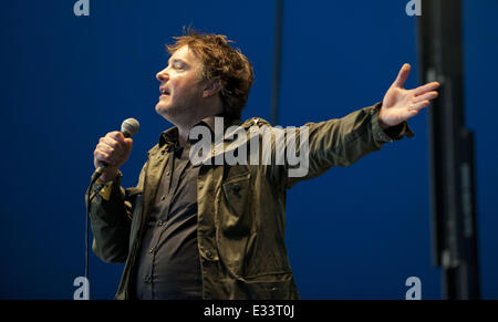 RockNess Festival in Inverness - Performances - Tag 2 mit: Dylan Moran wo: Inverness, Schottland bei: 8. Juni 2013 Stockfoto