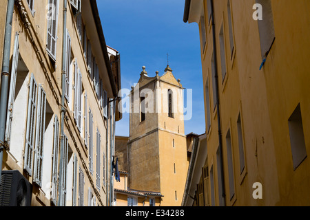 Typisches Hausfassade in Aix en Provence, Frankreich Stockfoto