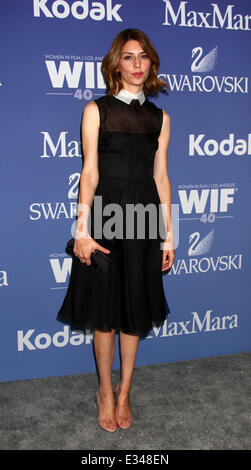 Crystal and Lucy Awards 2013 mit: Sofia Coppola wo: Beverly Hills, CA, Vereinigte Staaten, wann: 13. Juni 2013 Stockfoto