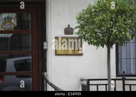 Der König Edward 7. Hospital in London. Häufig begünstigt durch die königliche Familie.  Mitwirkende: König Edward 7. Krankenhaus wo: London, Vereinigtes Königreich bei: 16. Juni 2013 Stockfoto