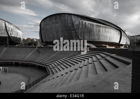 Auditorium in Rom vom italienischen Architekten Renzo Piano Stockfoto