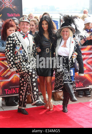 Der X-Faktor-London auditions Featuring: Nicole Scherzinger Where: London, Vereinigtes Königreich bei: 19. Juni 2013 Stockfoto