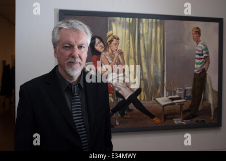 BP Portrait Award 2013 in der National Portrait Gallery wo statt: London, Vereinigtes Königreich bei: 19. Juni 2013 Stockfoto