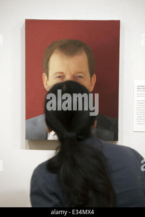 BP Portrait Award 2013 in der National Portrait Gallery wo statt: London, Vereinigtes Königreich bei: 19 Jun 2013aniel DM Stockfoto