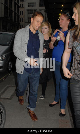 Backstreet Boys, The kann Fair Hotel zum Abendessen im Nobu Berkeley Featuring haben verlassen: Brian Littrell, Backstreet Boys wo: London, Vereinigtes Königreich bei: 29. Juni 2013 Stockfoto