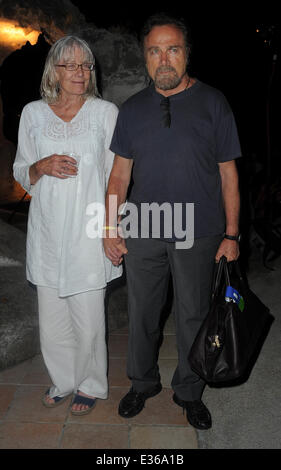 Ischia Global Fest 2013 - Tag 1 - Gala-Dinner mit: Vanessa Redgrave, Franco Nero Where: Ischia, Italien bei: 13. Juli 2013 Stockfoto