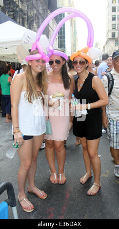 Bastille-Tag feiern statt bei dem französischen Institut Alliance Francaise in Manhattan wo: New York City, NY, USA bei: 14. Juli 2013 Stockfoto