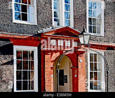 Gasthöfe des Gerichts. Kanzleien in King es Bench Walk, Middle Temple in London GB Stockfoto