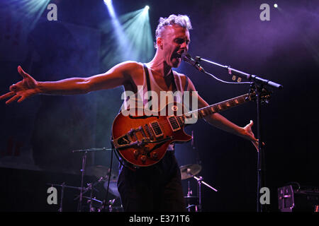 Verrückte Woche 2013 statt am Théâtre de Verdure Featuring: Asaf Avidan wo: Nice, PROVENCE, Frankreich bei: 17. Juli 2013 Stockfoto