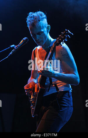 Verrückte Woche 2013 statt am Théâtre de Verdure Featuring: Asaf Avidan wo: Nice, PROVENCE, Frankreich bei: 17. Juli 2013 Stockfoto