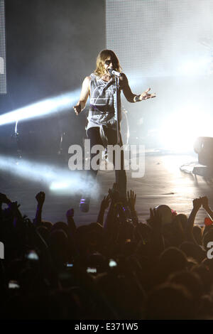 Verrückte Woche 2013 statt am Théâtre de Verdure Featuring: Thirty Seconds to Mars wo: Nice, PROVENCE, Frankreich bei: 16. Juli 2013 Stockfoto