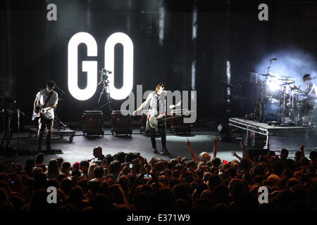 Verrückte Woche 2013 statt am Théâtre de Verdure Featuring: Thirty Seconds to Mars wo: Nice, PROVENCE, Frankreich bei: 16. Juli 2013 Stockfoto