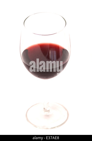 Still-Leben essen Bild von einem Glas Rotwein Stockfoto