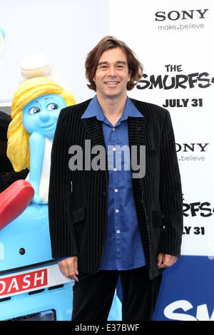 Prominente besuchen COLUMBIA PICTURES "SCHLÜMPFE 2" Premiere im Regency Village Theatre Featuring: Gast wo: Los Angeles, CA, Vereinigte Staaten von Amerika bei: 28. Juli 2013 Stockfoto