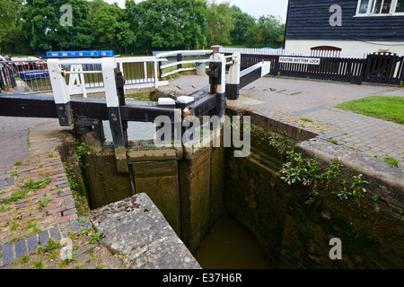 Unteren Schloss Foxton sperrt Market Harborough Leicestershire UK Stockfoto