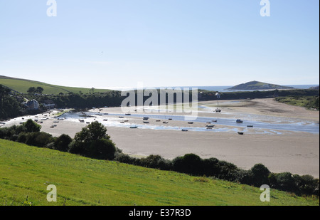 Avon-Mündung in Größe im South Hams, Devon, UK Stockfoto